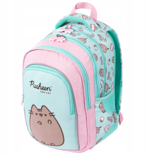 PUSHEEN ST.Right MINT Batoh Cat Kitten PRE DIEVČATÁ TRIEDY 1-3